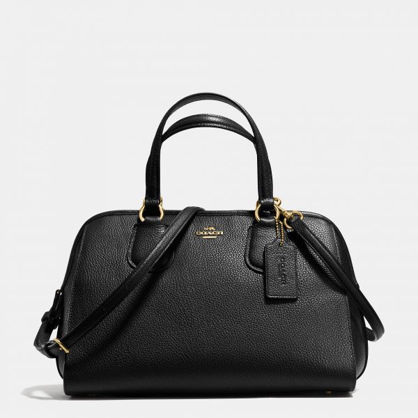 New Leather Coach Nolita Satchel In Pebble Leather New Leather Coach Nolita Satchel In Pebble Leather