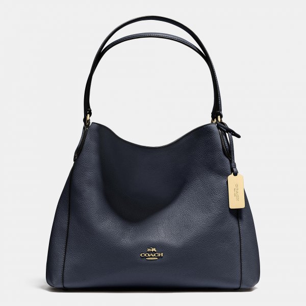 Coach Edie Shoulder Bag 31 In Refined Pebble Leather Best Price