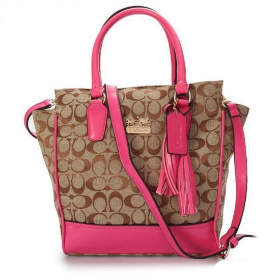 Coach Purses Outlet
 Coach Legacy Tanner In Signature Small Pink Crossbody Bags AAB