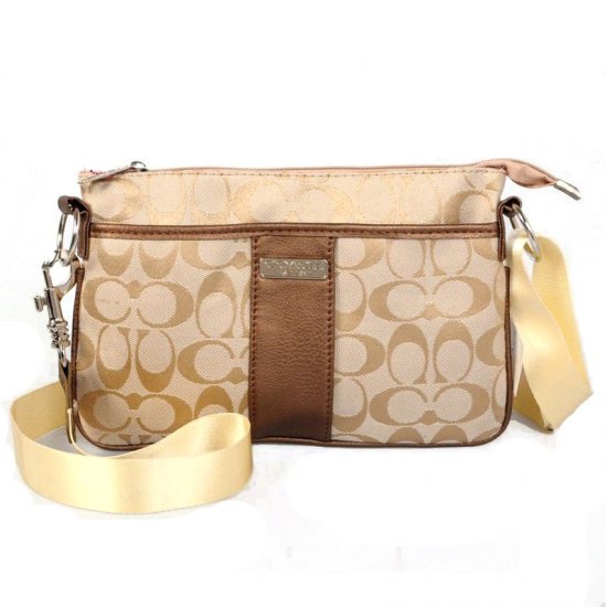 Coach Madison In Signature Small Yellow Crossbody Bags CFJ ...