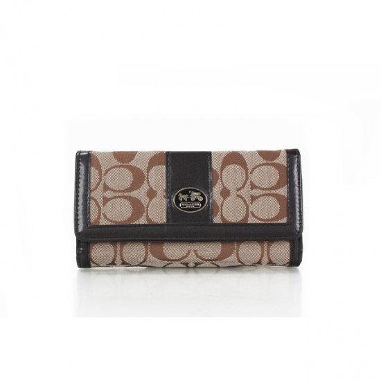 Coach Envelope in Signature Small Apricot Wallets FFE [coach20210465 ...