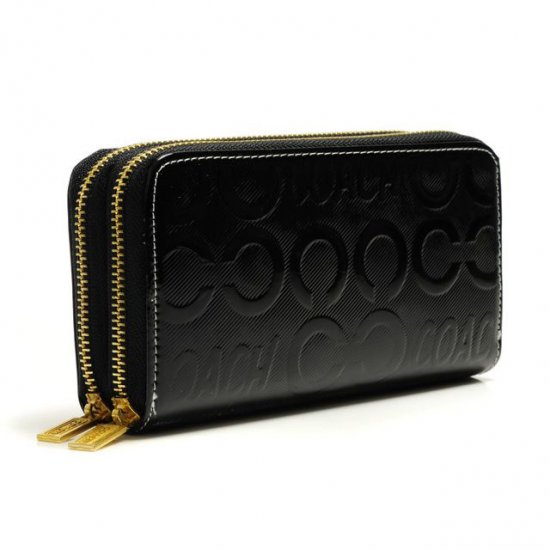 Coach In Signature Large Black Wallets ARW [coach20210718] - $35.59 ...